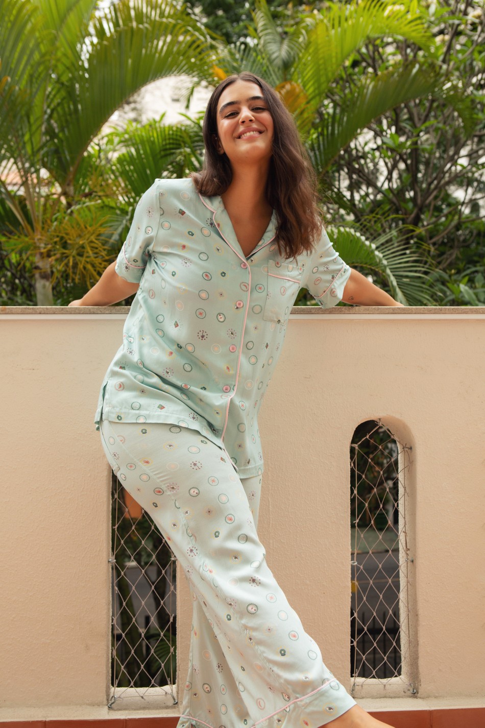 Pijama Delores Mística Verde - MR
